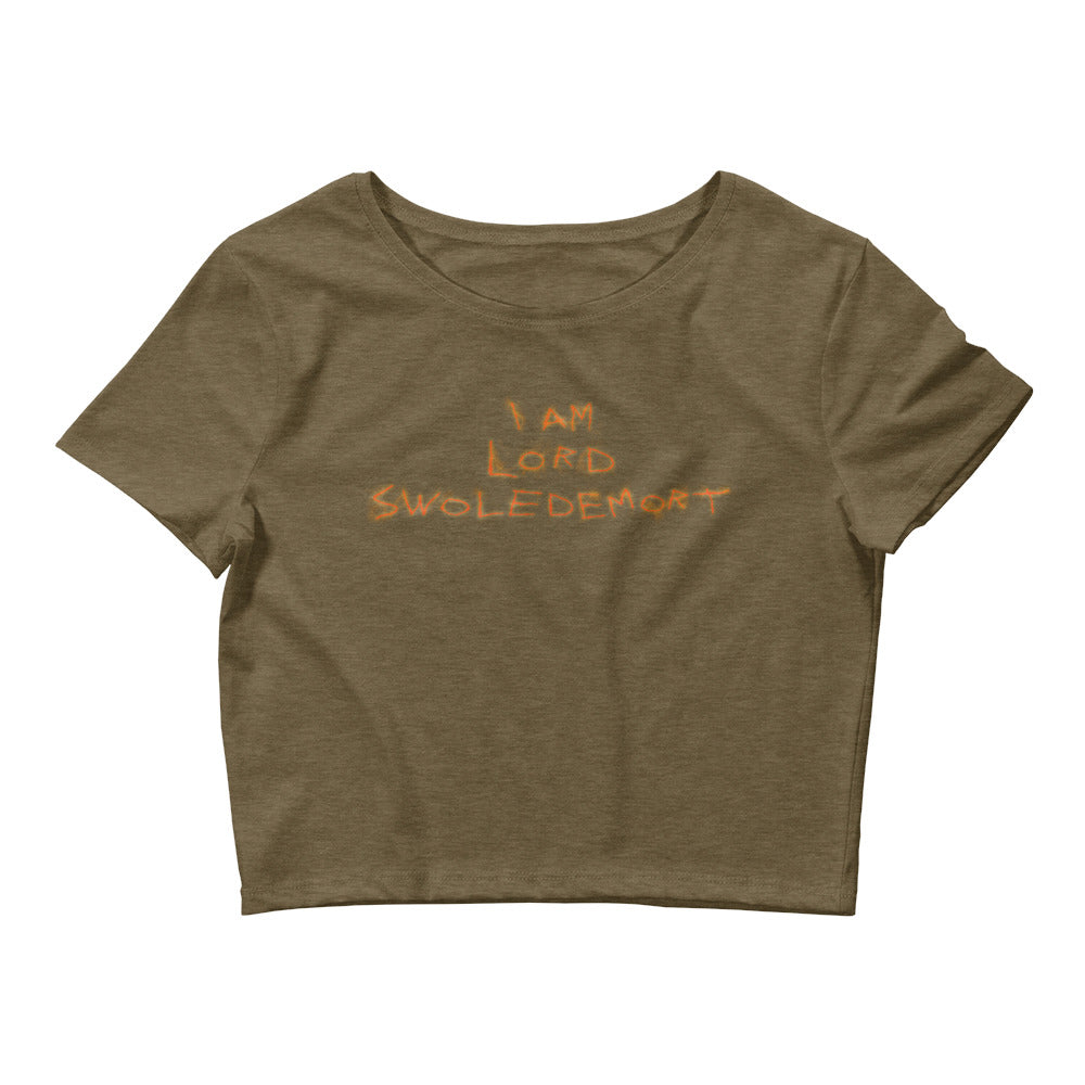 I am Lord Swoledemort Women’s Crop Tee