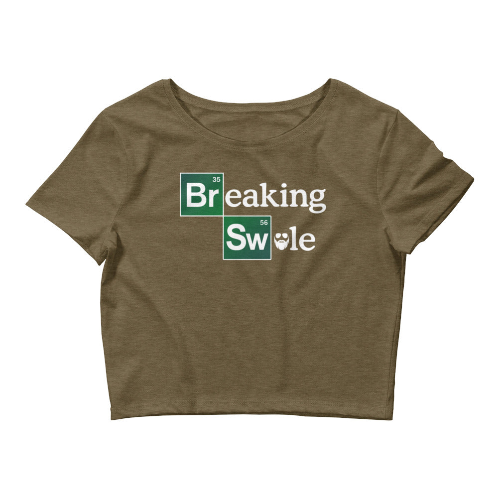 Breaking Swole Women’s Crop Tee