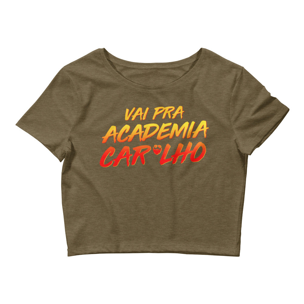 Vai Pra Academia Caralho Women’s Crop Tee