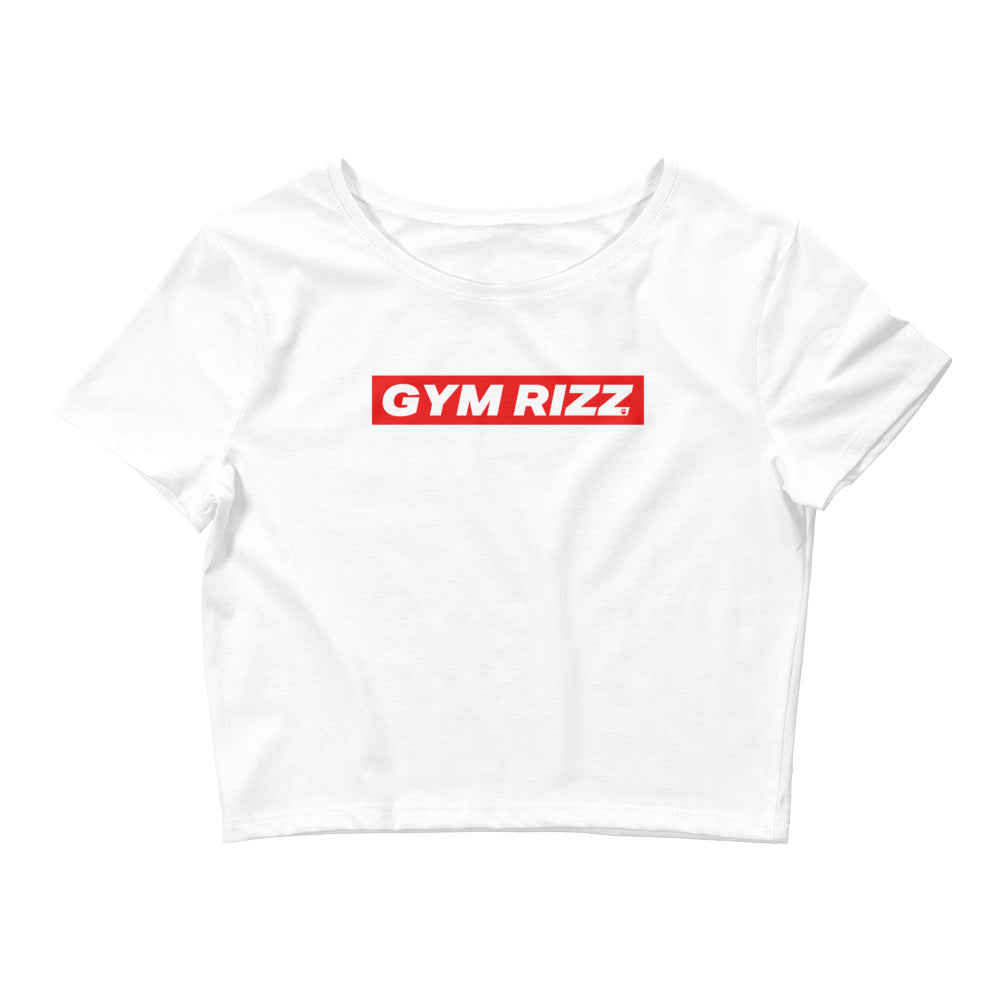 Gym Rizz Women’s Crop Tee