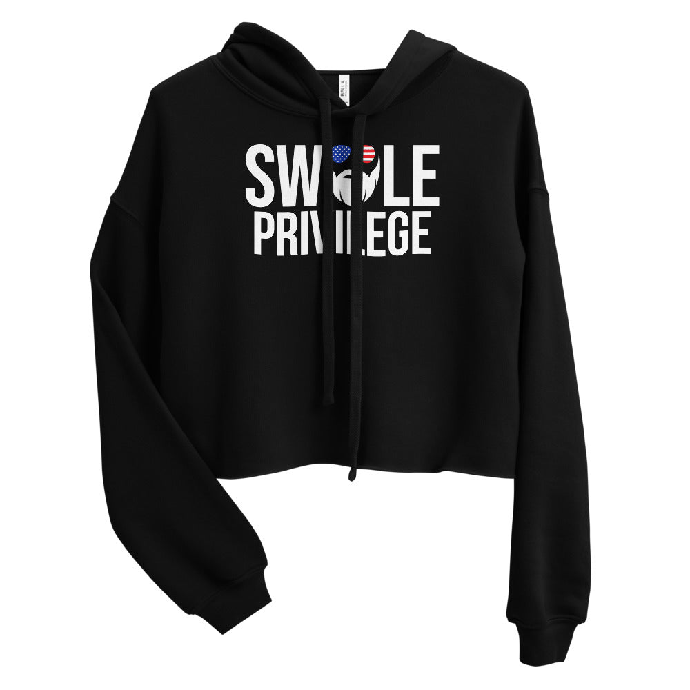 Swole Privilege Women's Crop Hoodie