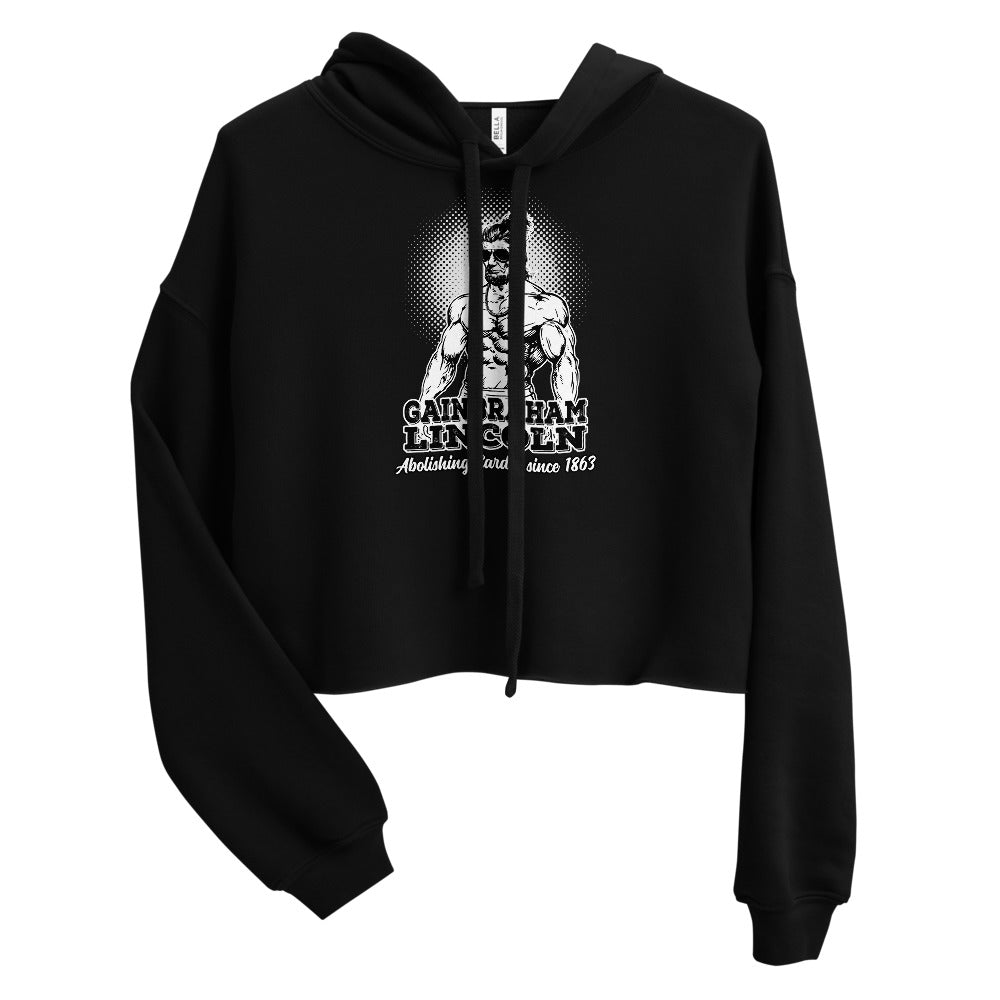 Gainbraham Lincoln Crop Hoodie