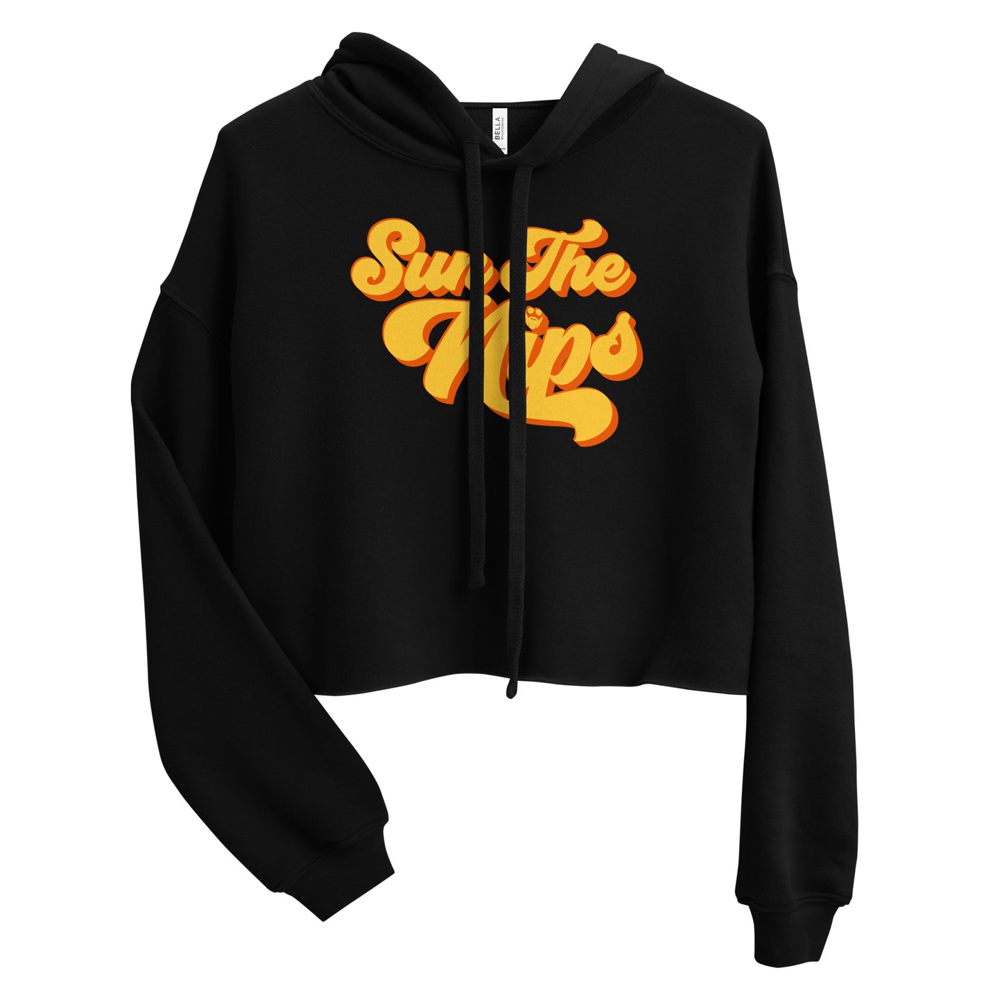 Sun The Nips Crop Hoodie
