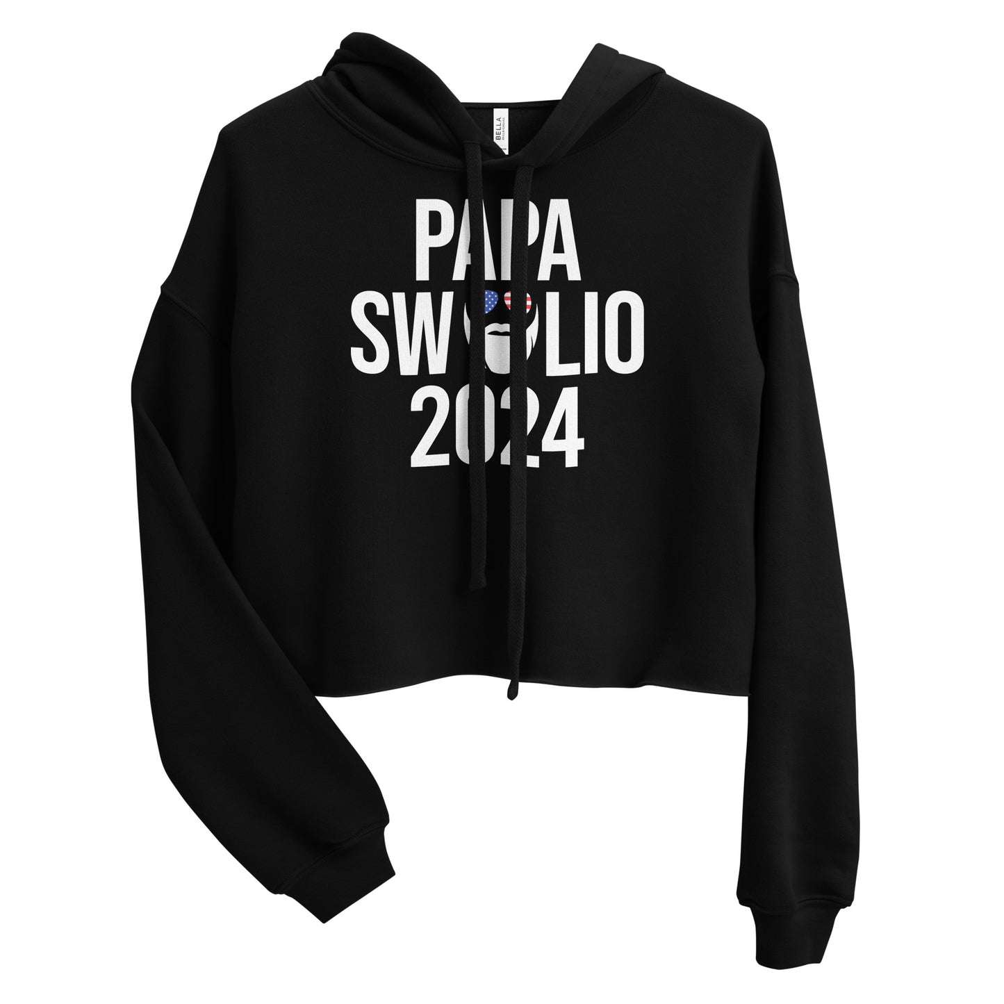 Papa Swolio 2024 Crop Hoodie