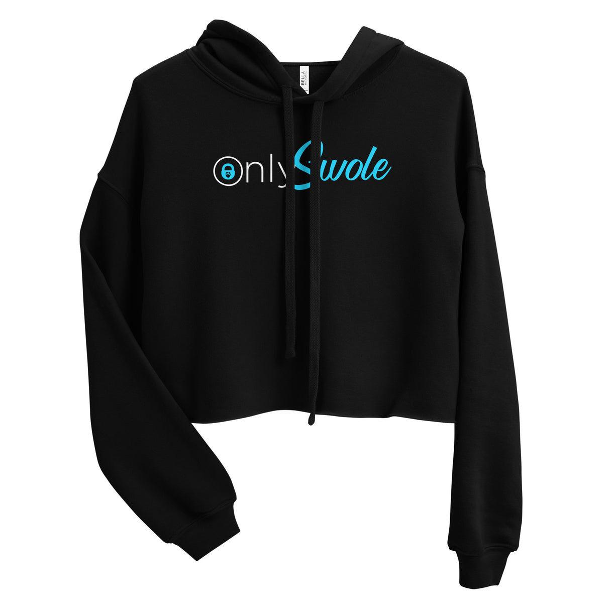 Only Swole Crop Hoodie
