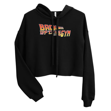 Back To The F*cking Gym (Logo) Crop Hoodie