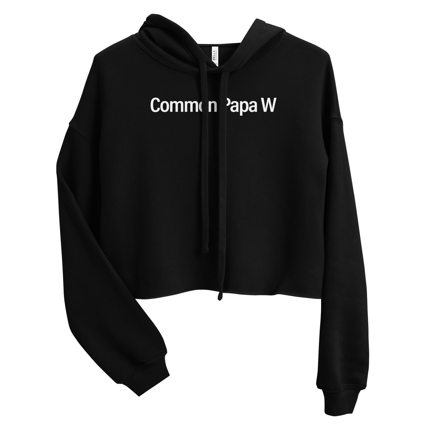 Common Papa W Crop Hoodie