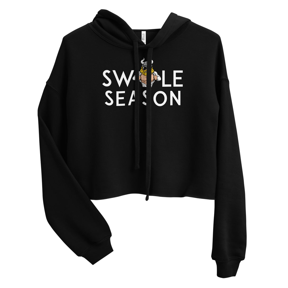 Swole Season Crop Hoodie