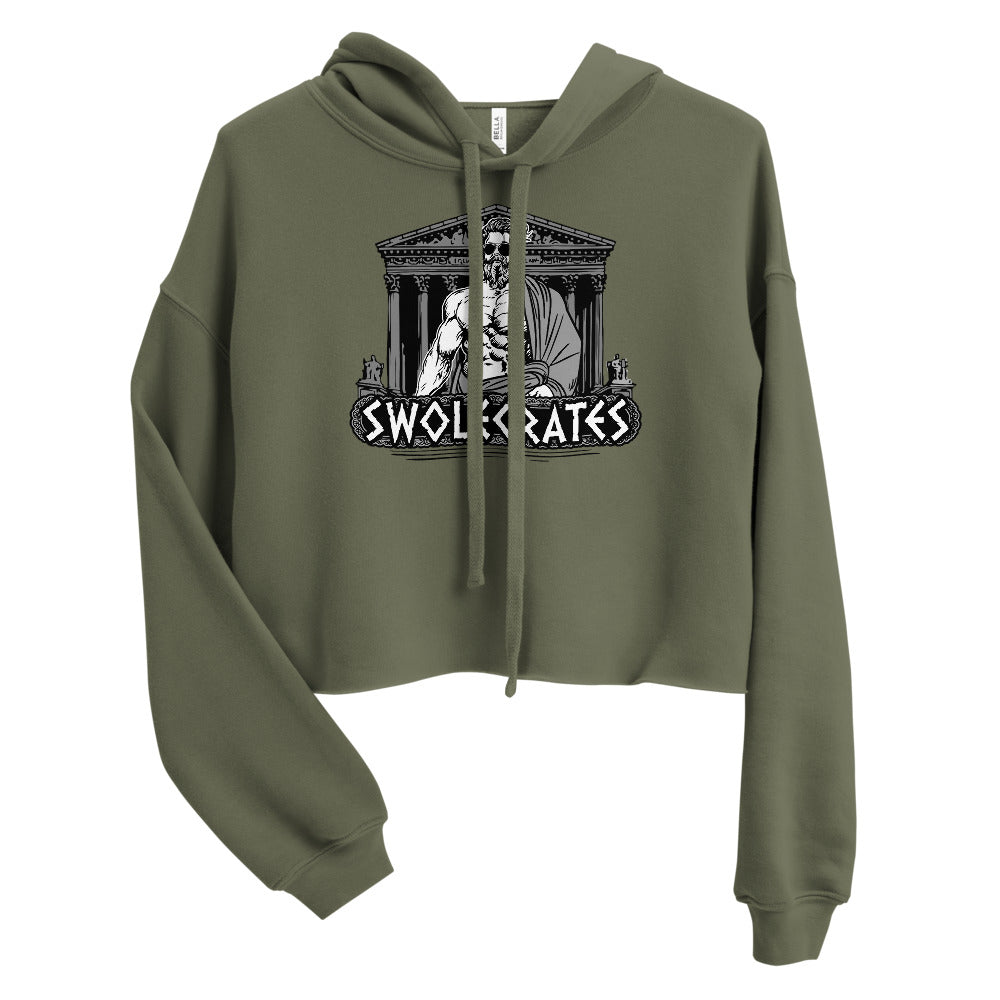 Swolecrates Crop Hoodie