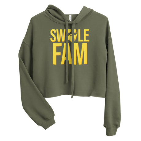 SwoleFam Crop Hoodie