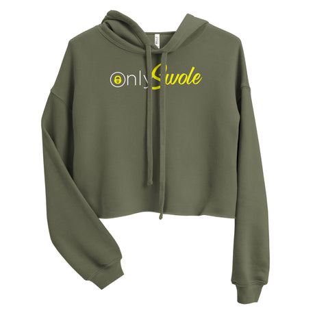 Only Swole Crop Hoodie