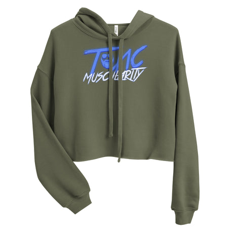 Toxic Muscularity Crop Hoodie