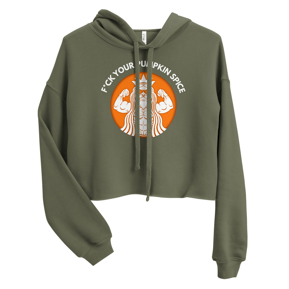 F*ck Your Pumpkin Spice Crop Hoodie