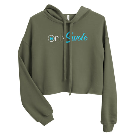 Only Swole Crop Hoodie