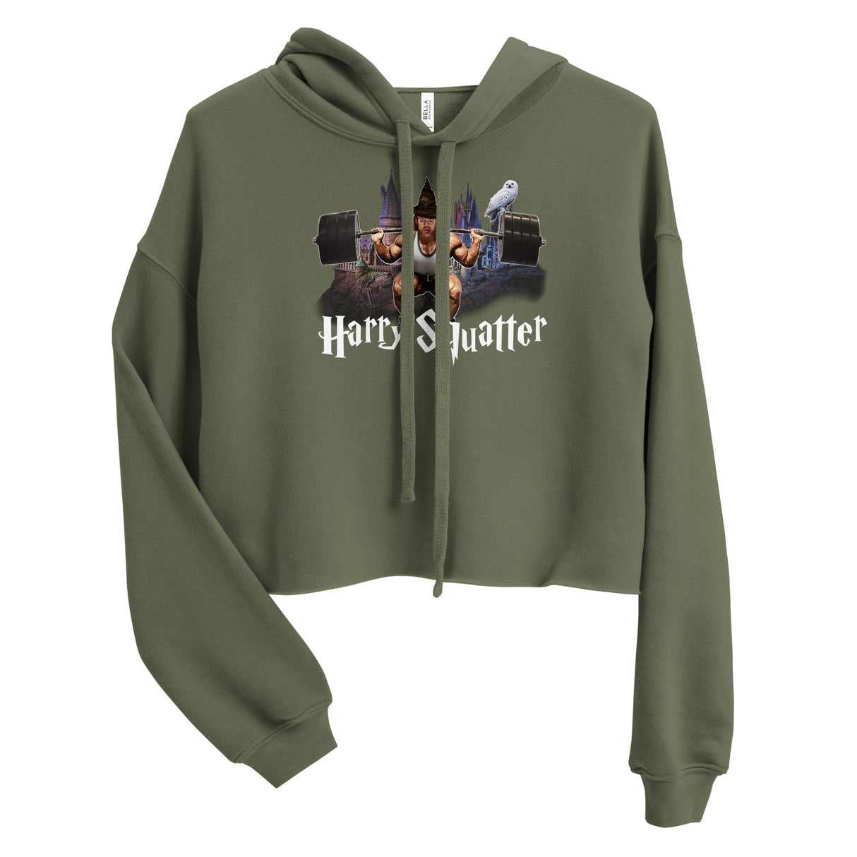 Harry Squatter Crop Hoodie
