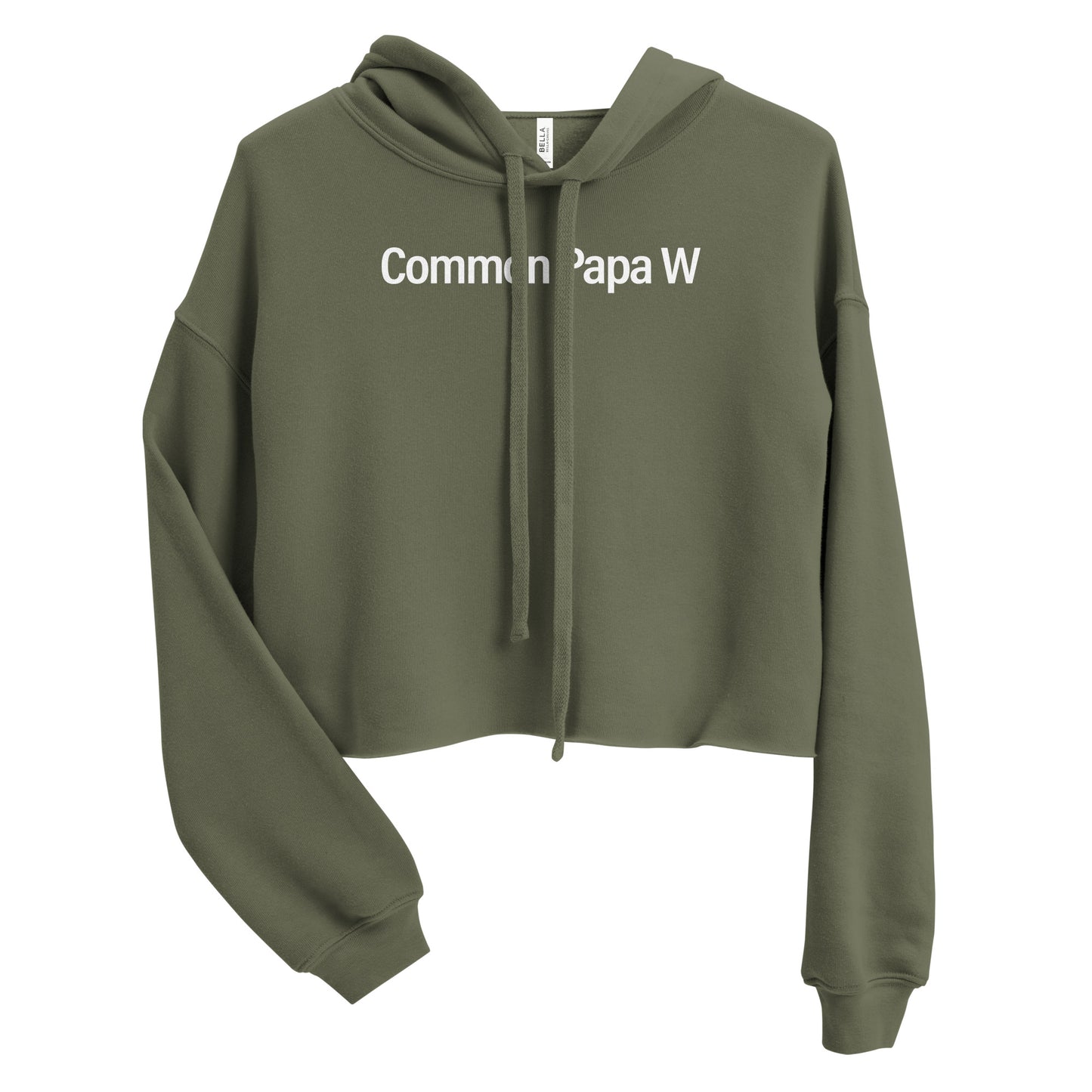 Common Papa W Crop Hoodie