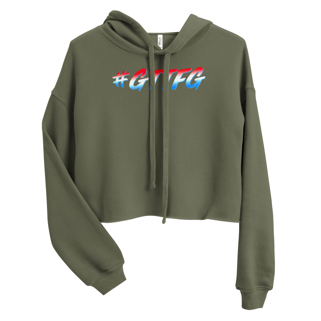 #GTTFG USA Crop Hoodie