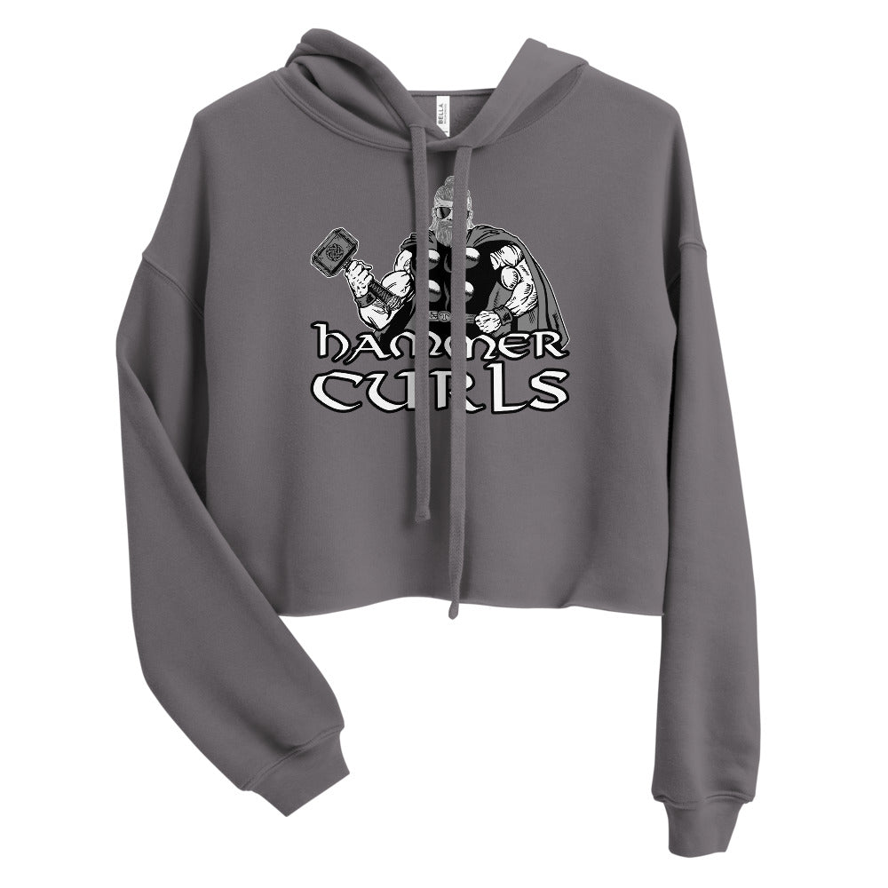 Hammer Curls Crop Hoodie