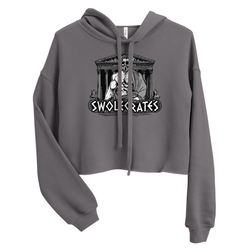 Swolecrates Crop Hoodie