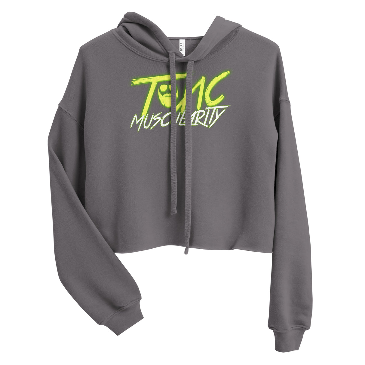 Toxic Muscularity Crop Hoodie