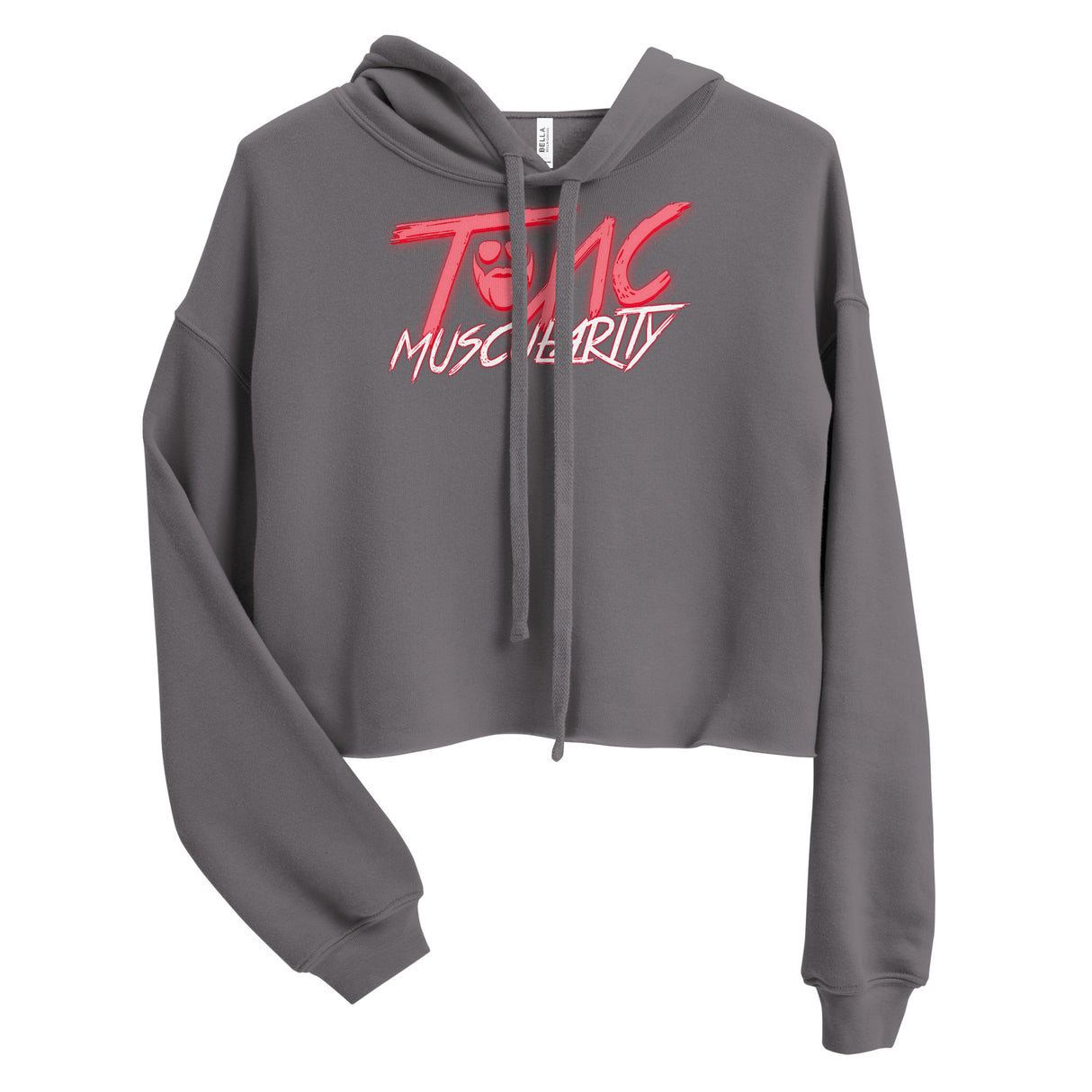 Toxic Muscularity Crop Hoodie