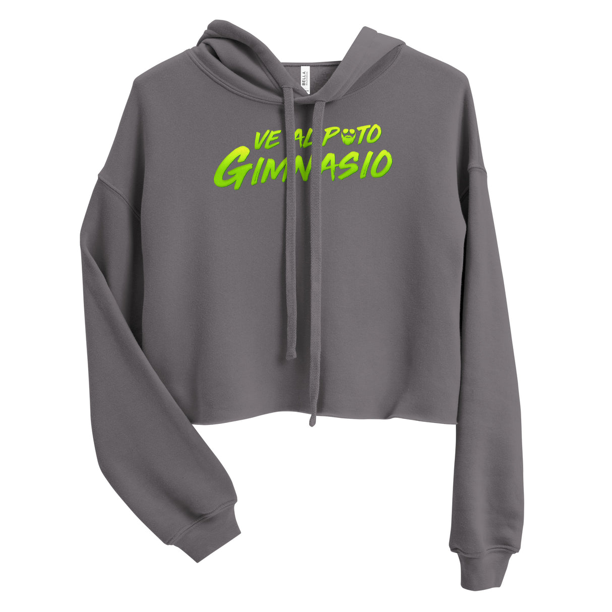 Ve Al Puto Gimnasio Crop Hoodie