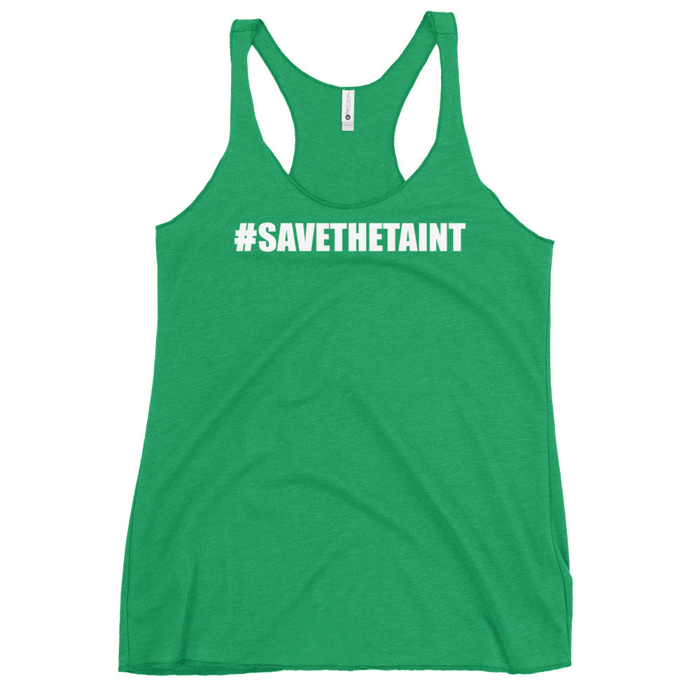 Save The Taint Women's Racerback Tank