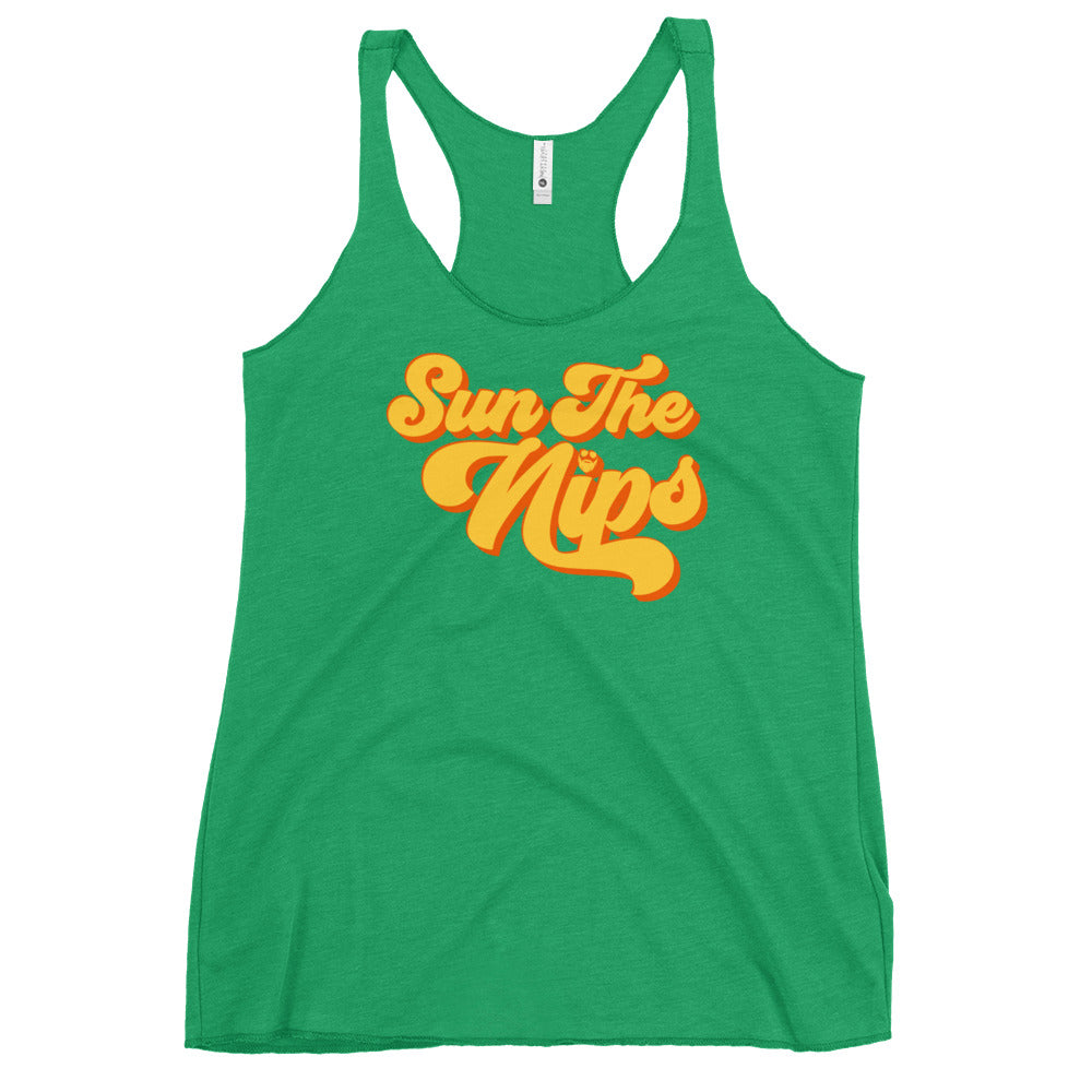 Sun The Nips Women's Racerback Tank