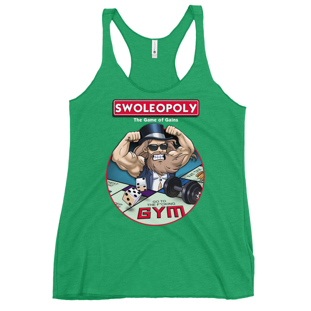 Swoleopoly Women's Racerback Tank