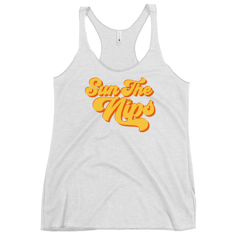 Sun The Nips Women's Racerback Tank