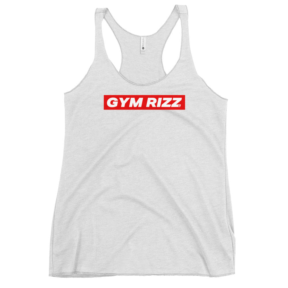 Gym Rizz Women's Racerback Tank