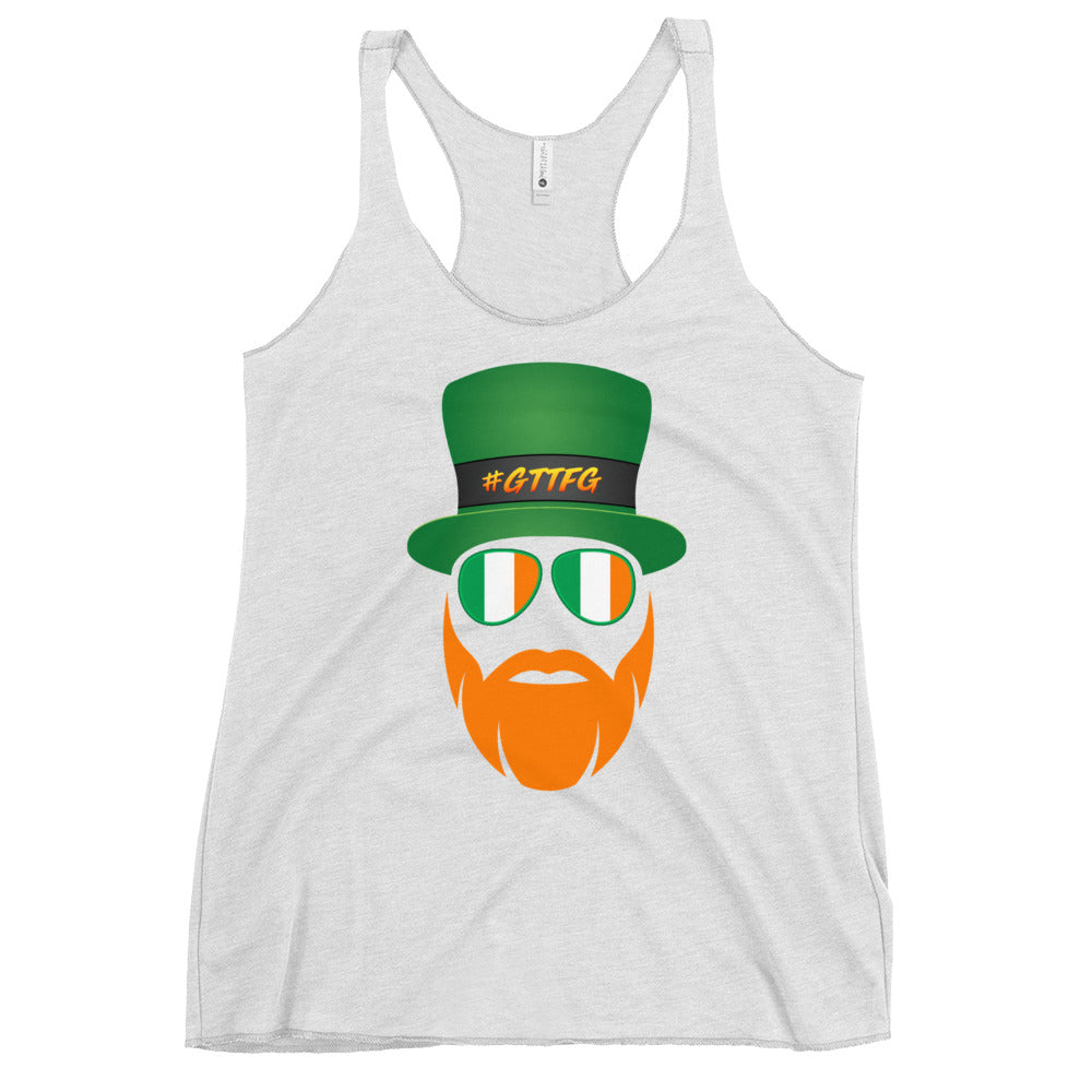 Saint Patrick's Day Logo Women's Racerback Tank