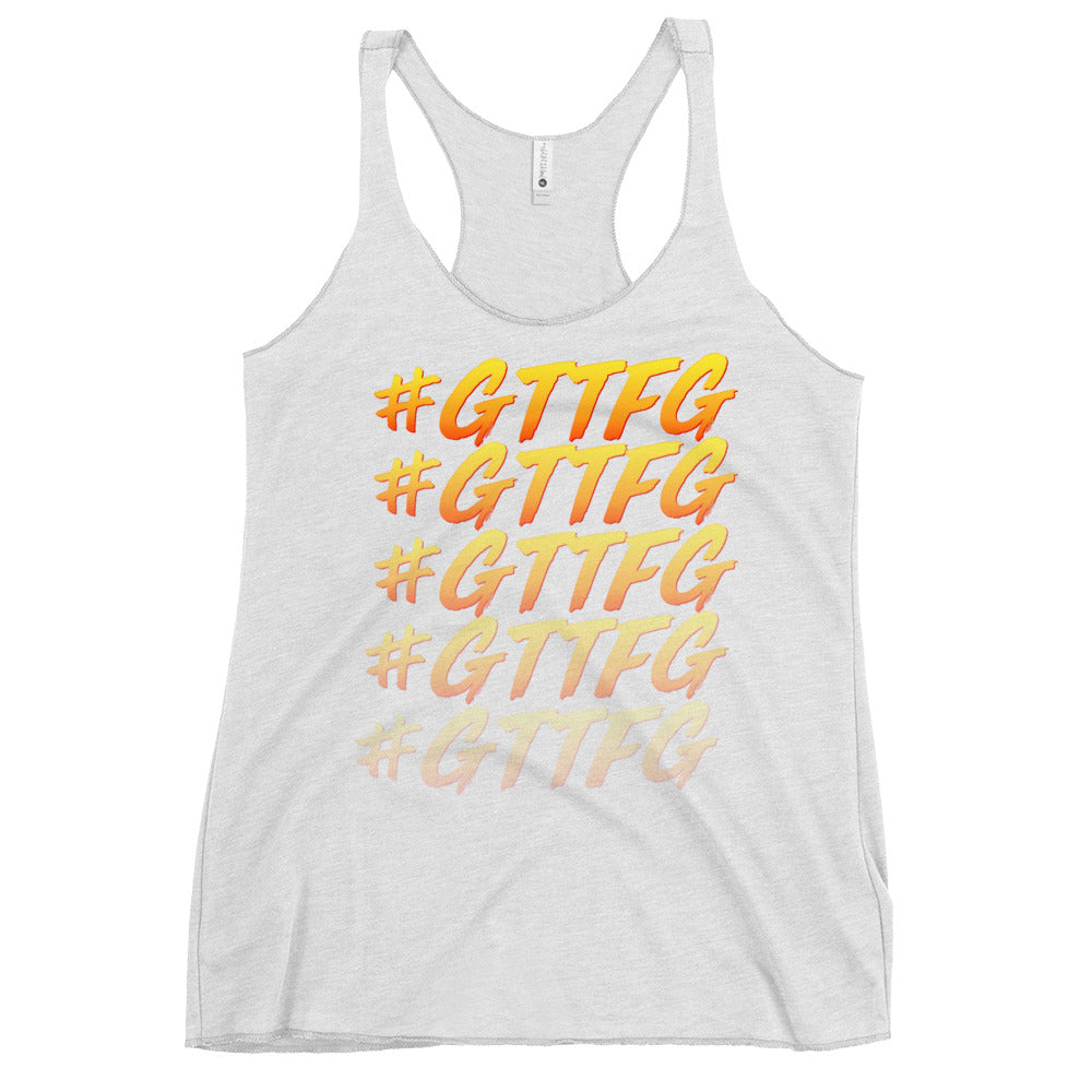 GTTFG Stacked Women's Racerback Tank