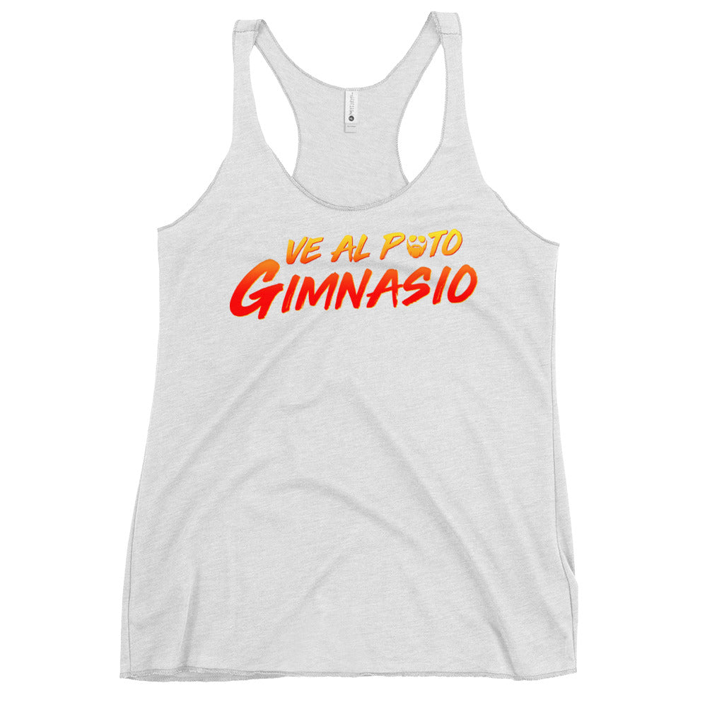 Ve Al Puto Gimnasio Women's Racerback Tank