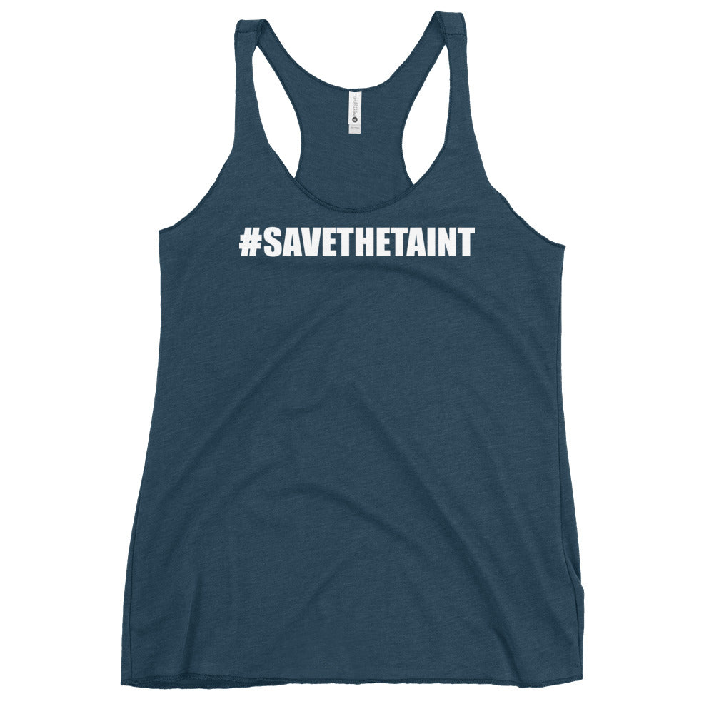 Save The Taint Women's Racerback Tank