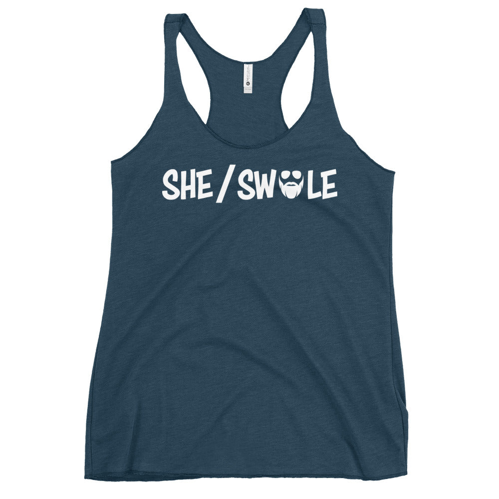 She/Swole Women's Racerback Tank