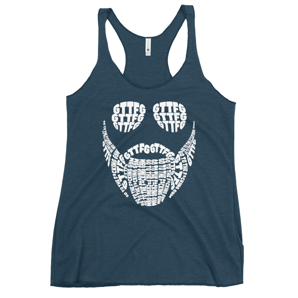 GTTFG Beard Logo Women's Racerback Tank