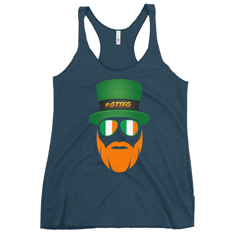 Saint Patrick's Day Logo Women's Racerback Tank