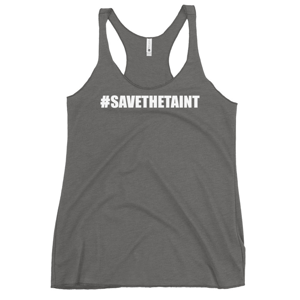 Save The Taint Women's Racerback Tank