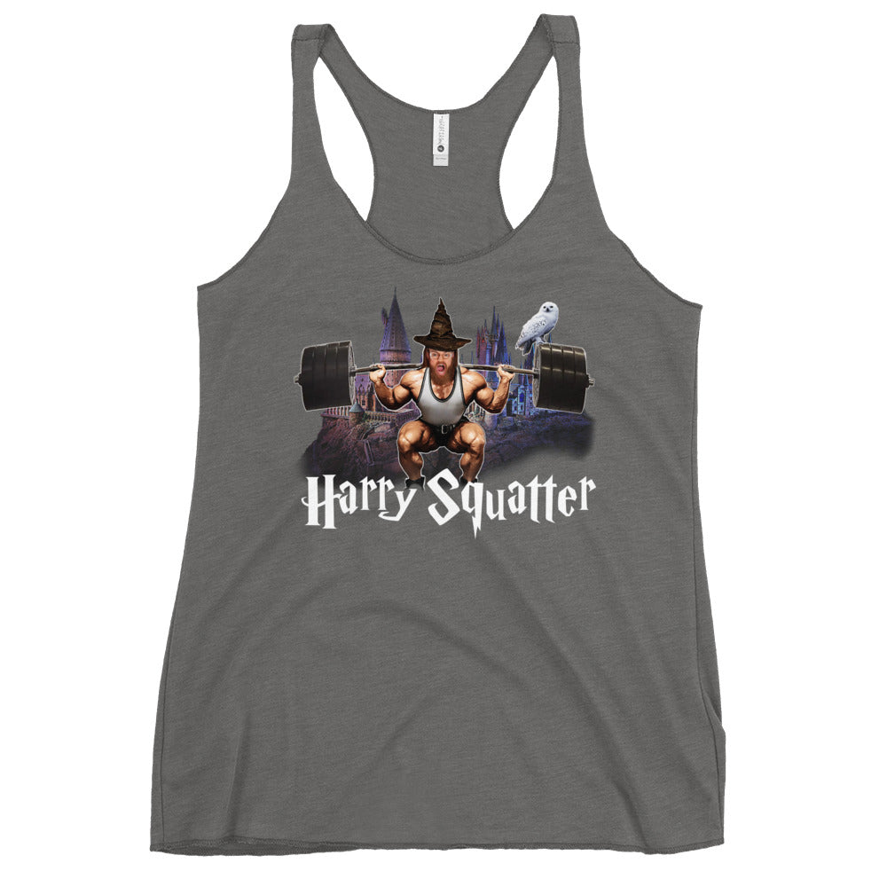 Harry Squatter Women's Racerback Tank