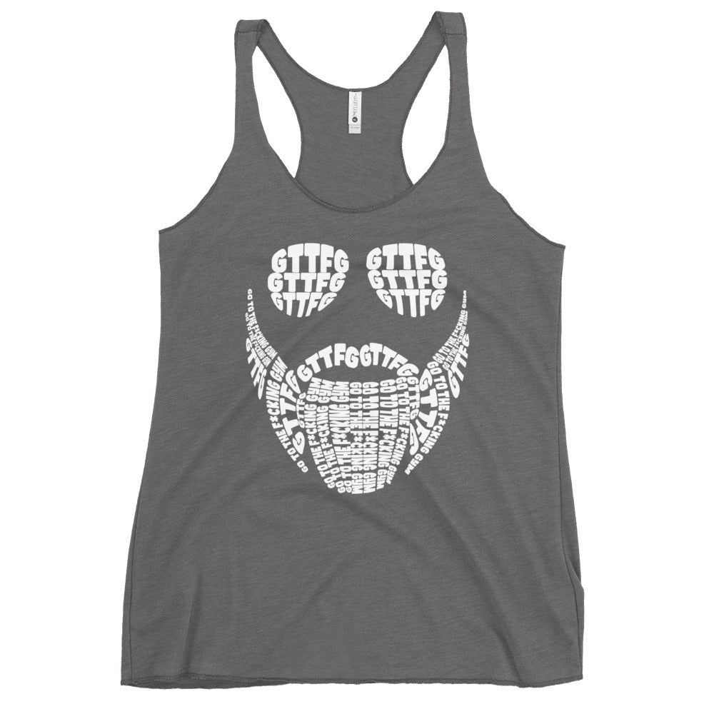 GTTFG Beard Logo Women's Racerback Tank