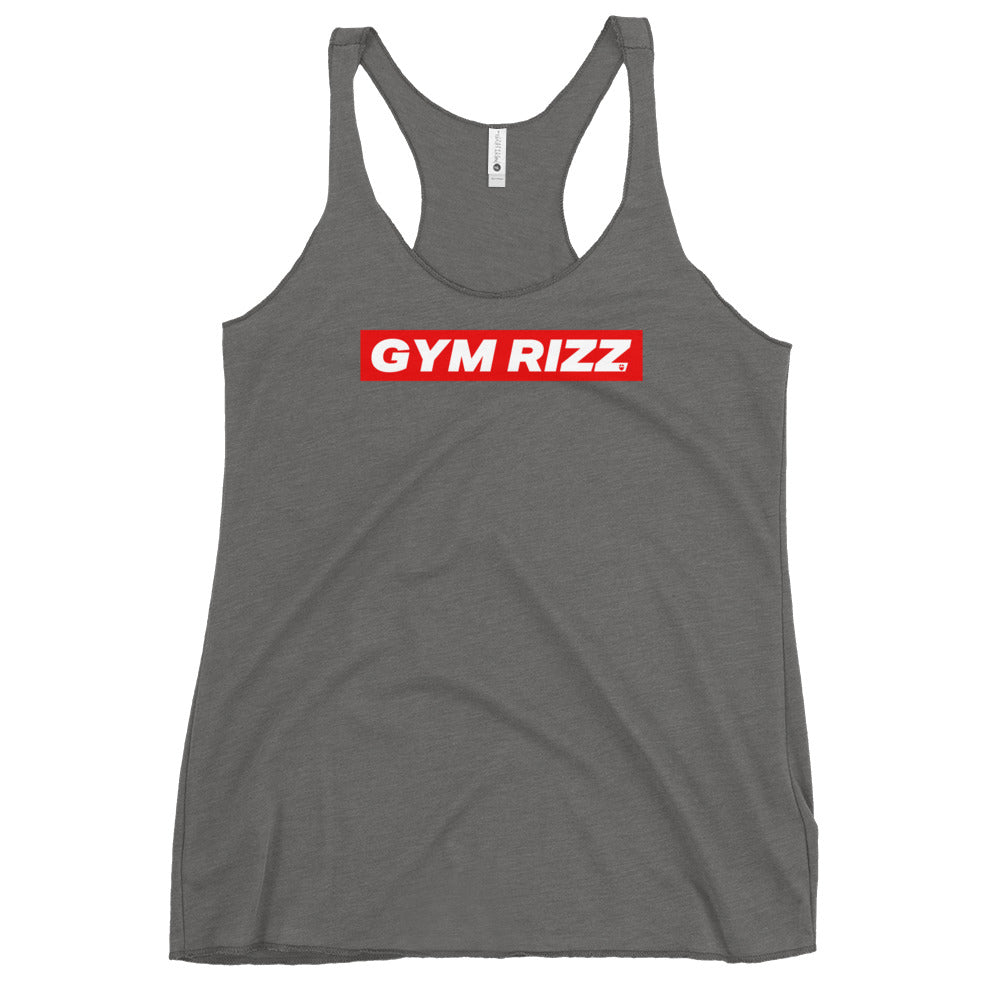 Gym Rizz Women's Racerback Tank