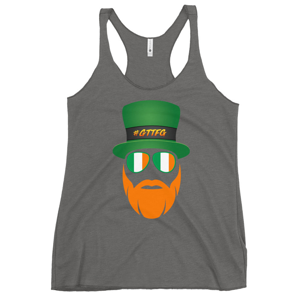 Saint Patrick's Day Logo Women's Racerback Tank