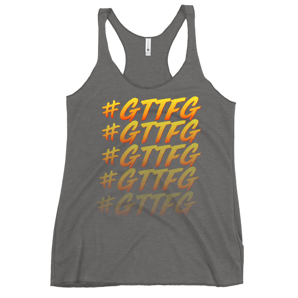 GTTFG Stacked Women's Racerback Tank