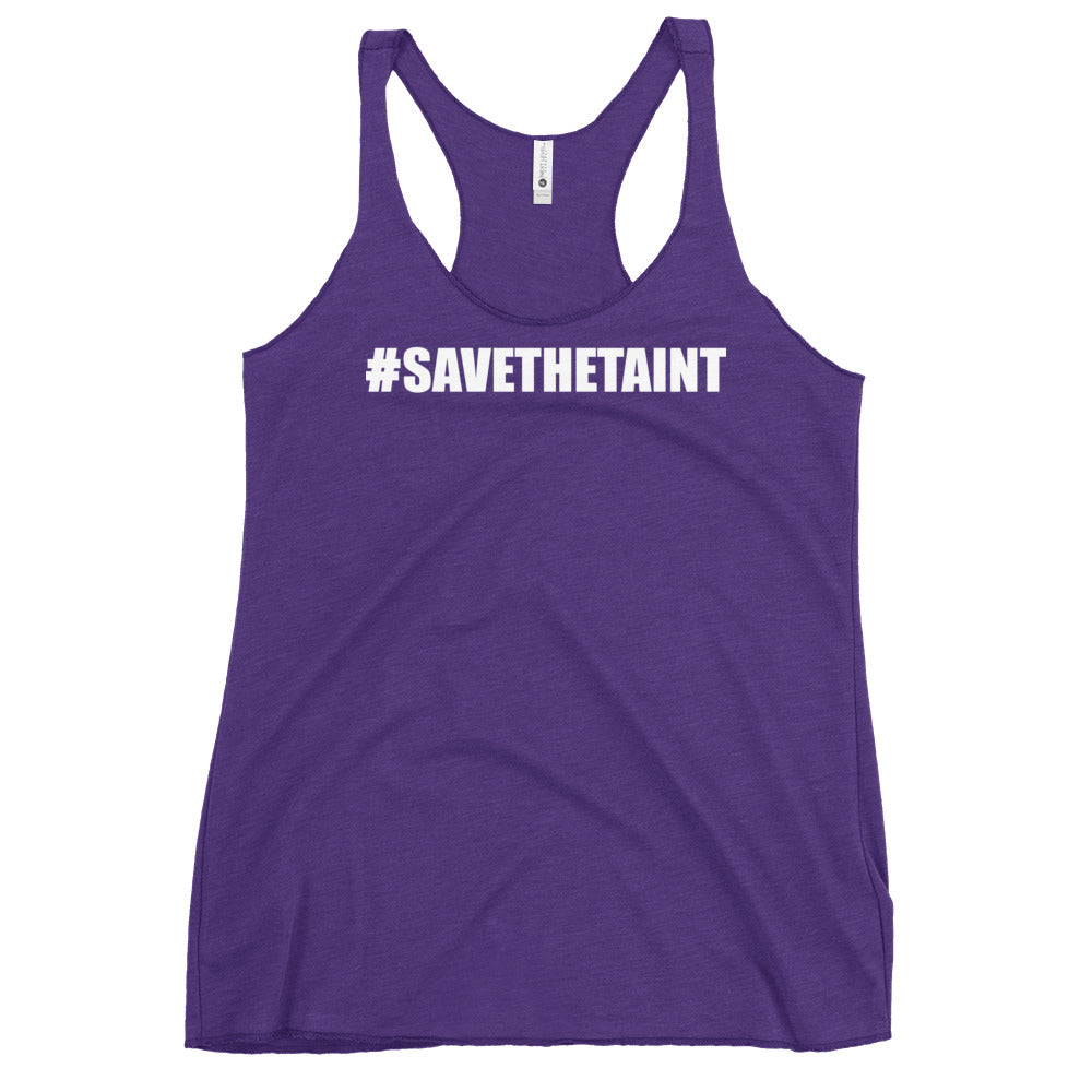 Save The Taint Women's Racerback Tank