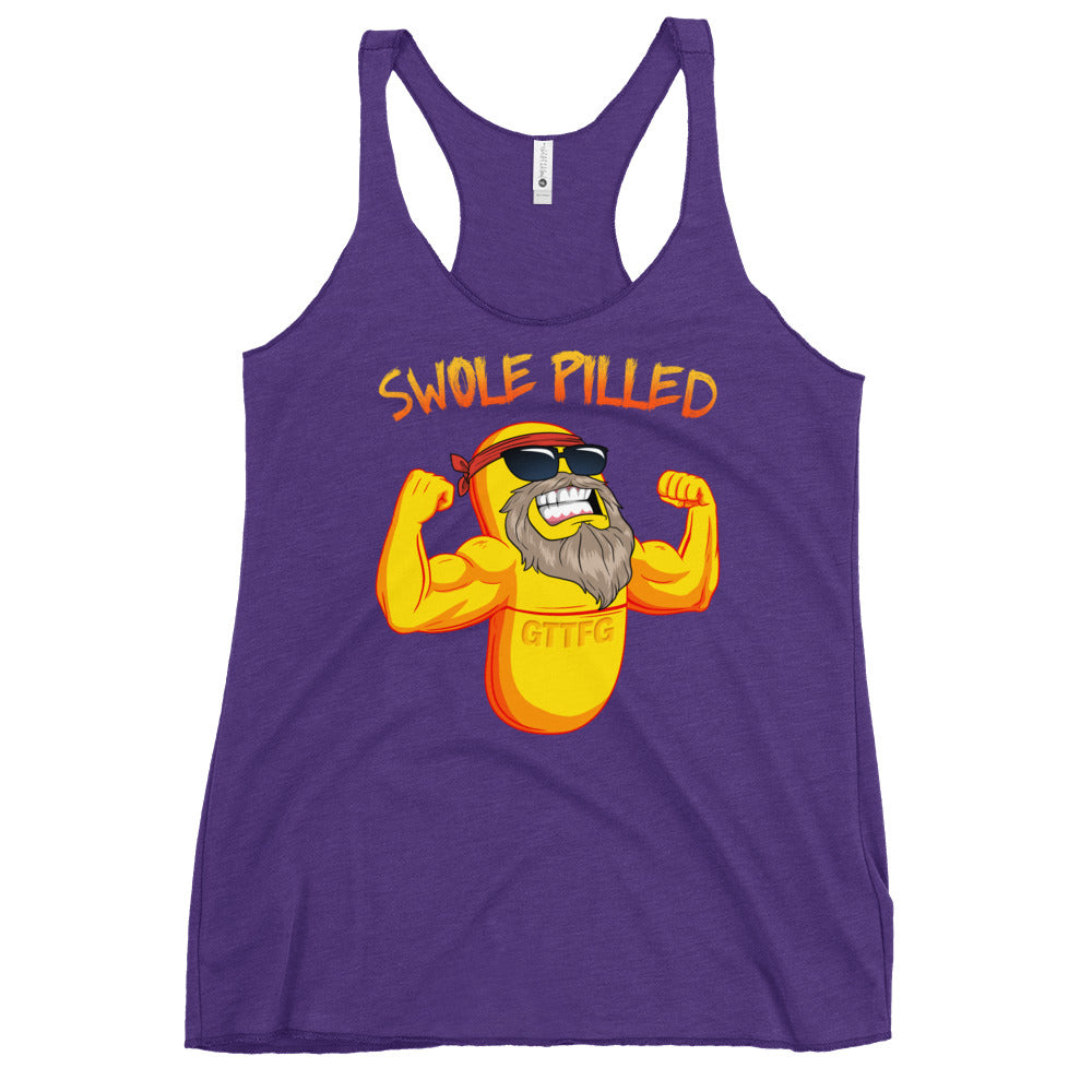 Swole Pilled Women's Racerback Tank