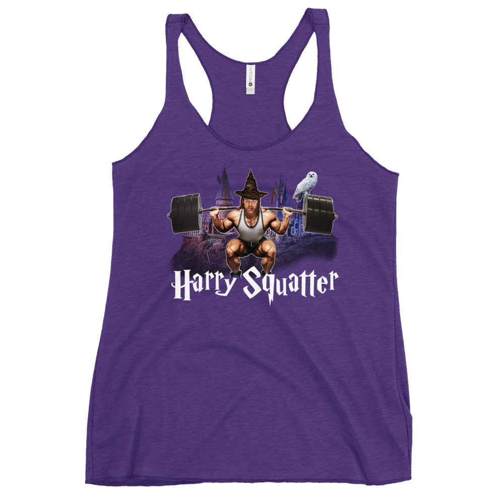 Harry Squatter Women's Racerback Tank