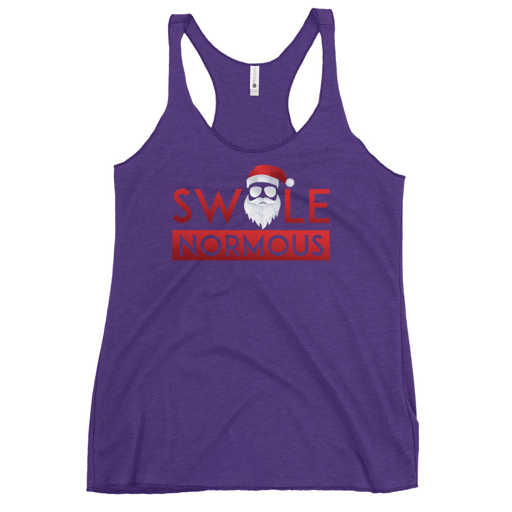 Santa Swolio Women's Racerback Tank
