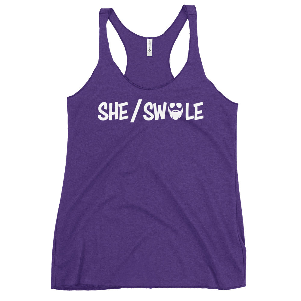 She/Swole Women's Racerback Tank