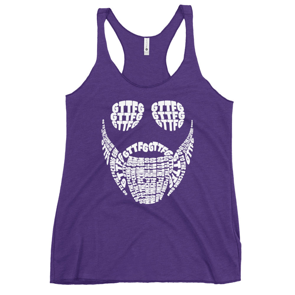 GTTFG Beard Logo Women's Racerback Tank